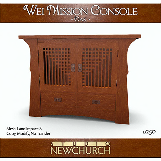 Newchurch - Wei Mission Console - Oak